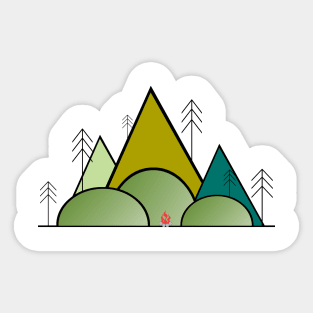 camping time Sticker